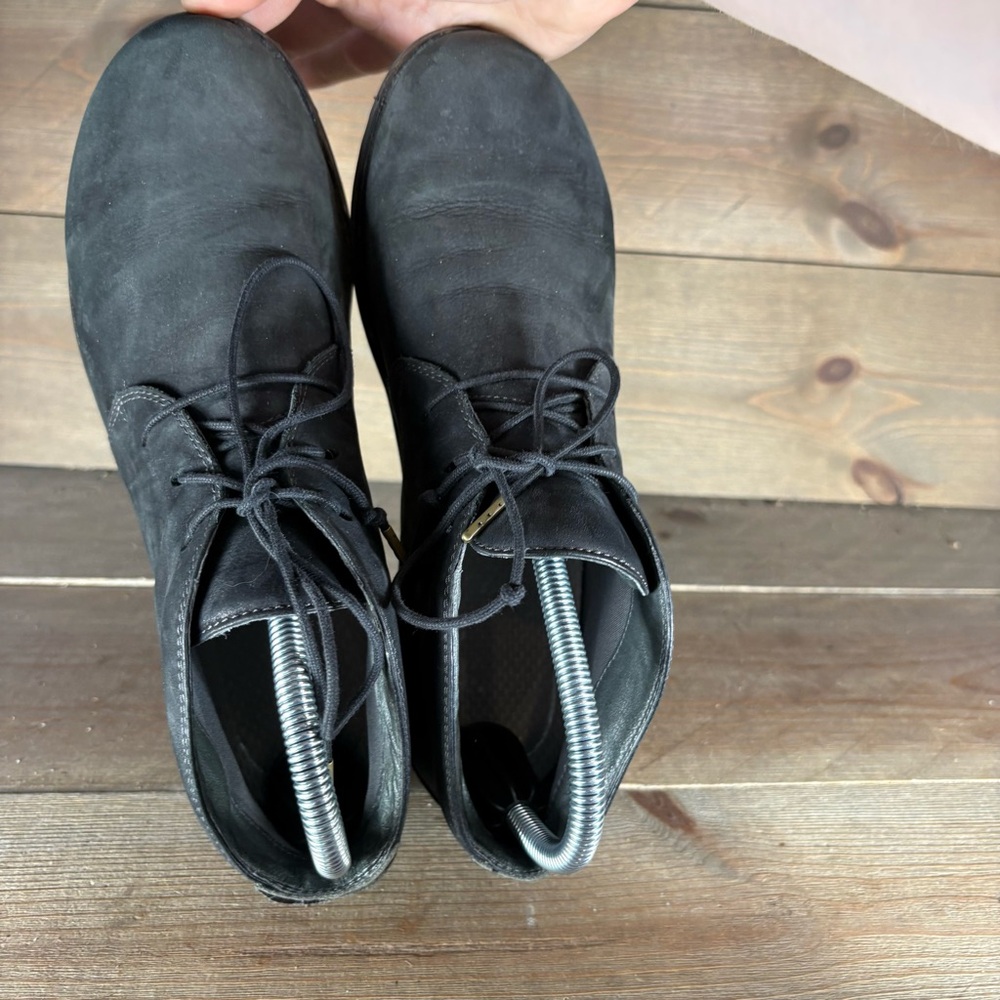 dansko joy womens size 38 shoes black leather comfort chukka boots - Picture 7 of 8